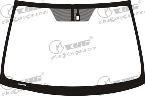 Photo GAT : Pare-brise TOYOTA COROLLA SEDAN 2007-12, référence KE140-L-VCPS_LFW/X