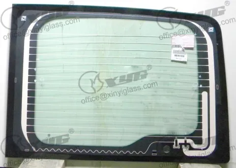 Photo GAT : Lunette arrière FIAT DOBLO VAN 2010-/OPEL COMBO 2011-18, référence 3369BGSVLRW/LH/H/X